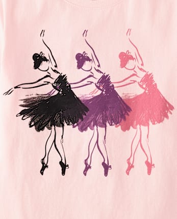 Girls Ballet Dancers Graphic Tee