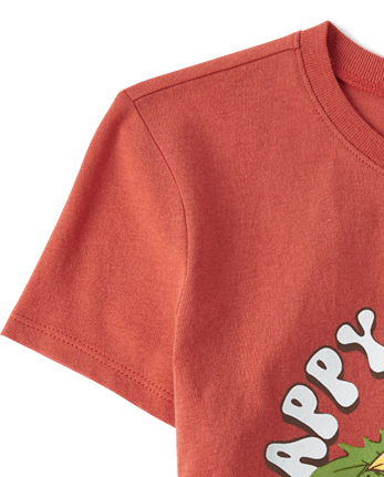 T-shirt graphique « Joyeux automne » pour filles