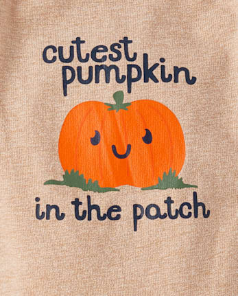 Baby Cutest Pumpkin Patch Graphic Bodysuit