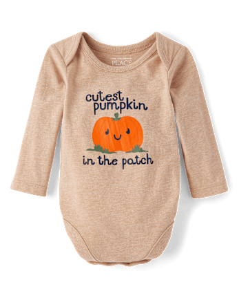 Baby Cutest Pumpkin Patch Graphic Bodysuit