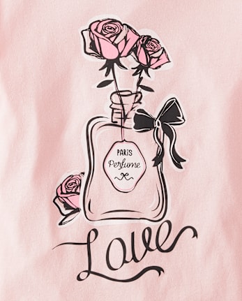 Girls Perfume Graphic Tee