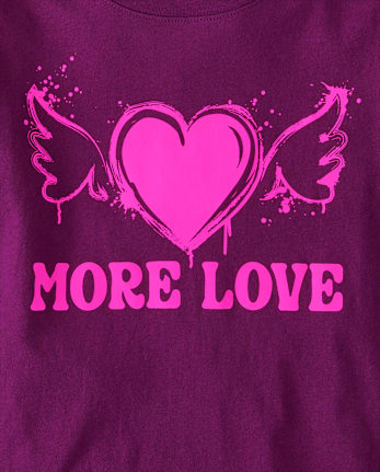 Girls More Love Graphic Tee