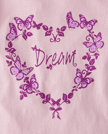 Girls Dream Heart Graphic Tee