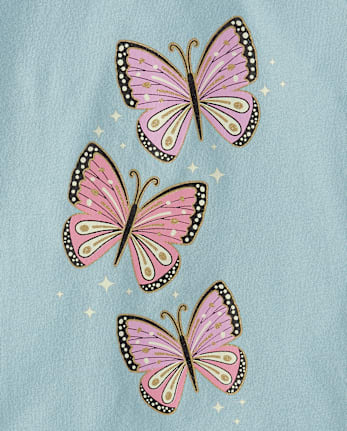 Baby And Toddler Girls Animal Graphic Tee 5-Pack