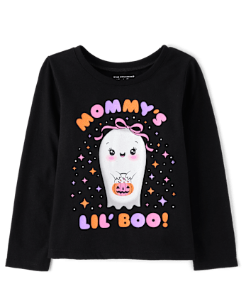 Baby And Toddler Girls Mommy's Lil Boo Graphic Tee
