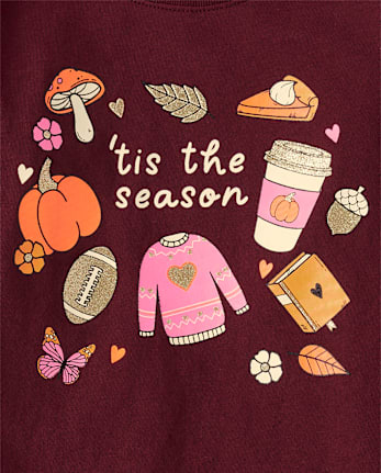 Baby And Toddler Girls Tis The Season Graphic Tee