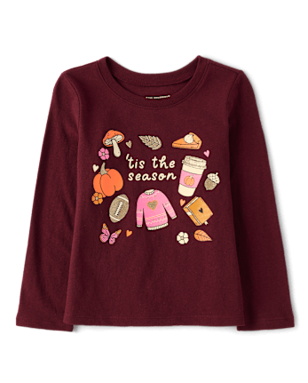 Baby And Toddler Girls Tis The Season Graphic Tee