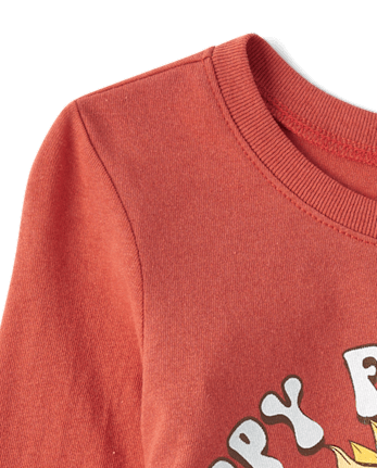 T-shirt graphique « Joyeux automne » pour bébés et petites filles