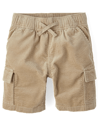 Kids Corduroy Cargo Shorts