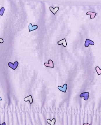 Girls Heart Bralette 5-Pack