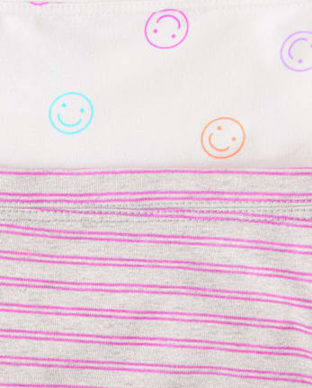 Girls Striped Girl Short Underwear 7-Pack