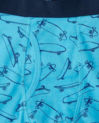 Boys Skateboard Boxer Brief Underwear 5-Pack