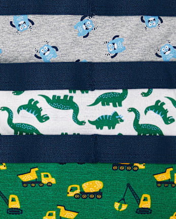 Toddler Boys Monster Brief Underwear 7-Pack