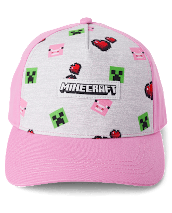 Girls Minecraft Baseball Hat