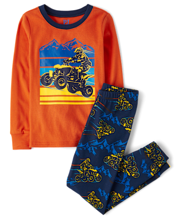 Boys ATV Snug Fit Cotton Pajamas