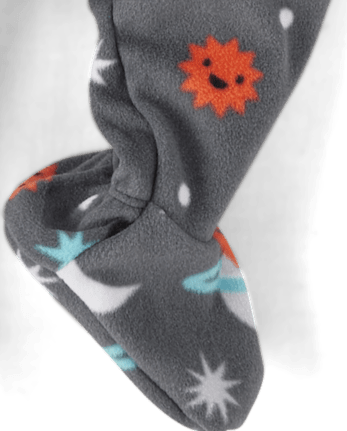 Pyjama une pièce en microfibre polaire pour bébé et tout-petit