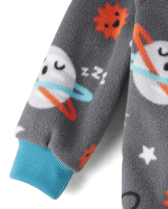 Pyjama une pièce en microfibre polaire pour bébé et tout-petit