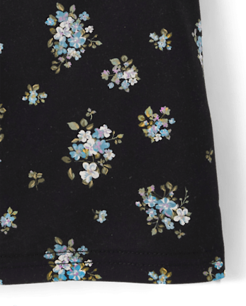 Girls Floral Babydoll Top