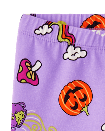 Girls Halloween Leggings