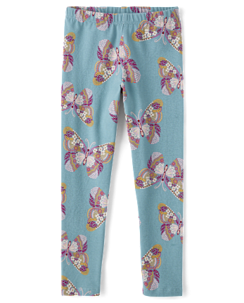 Girls Print Leggings