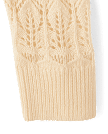 Cardigan en pointelle pour fille