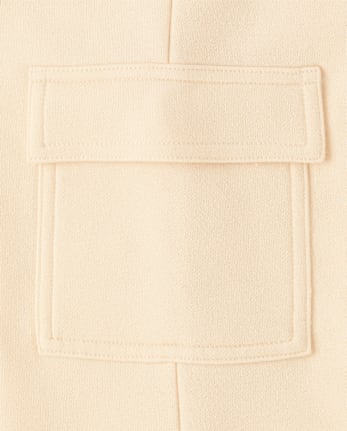 Pantalon cargo large en polaire de qualité supérieure pour fille