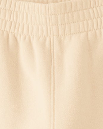 Girls Premium Fleece Wide Leg Cargo Pants