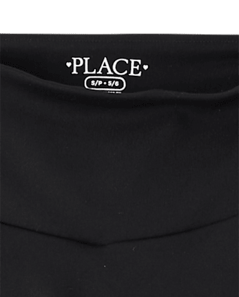 Girls High Rise Flare Leggings