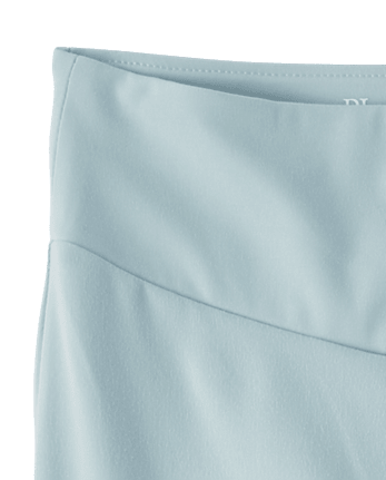 Girls High Rise Flare Leggings