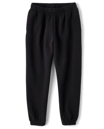 Girls Premium Fleece Relaxed Jogger Pants