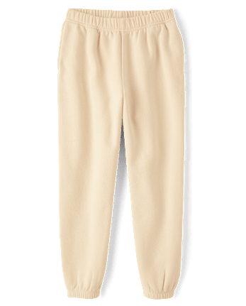 Girls Premium Fleece Relaxed Jogger Pants