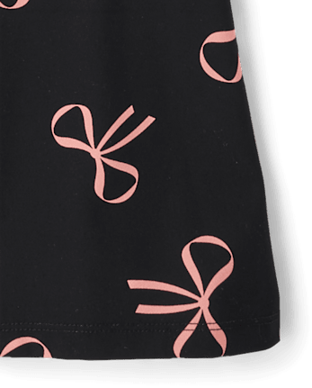 Leggings évasés taille haute imprimés pour filles