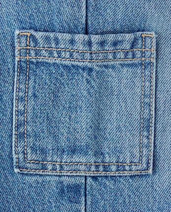 Toddler Girls Utility Barrel Jeans