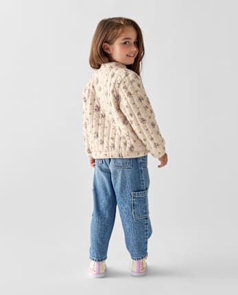 Jean utilitaire pour petite fille