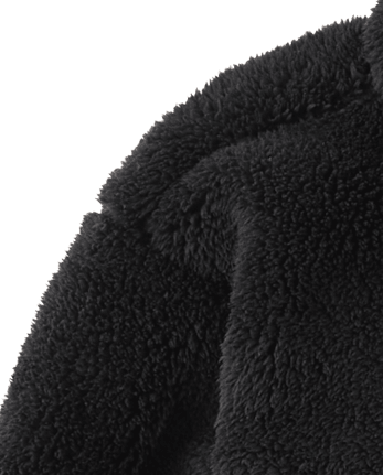Kids Heavyweight Sherpa Zip Up Jacket