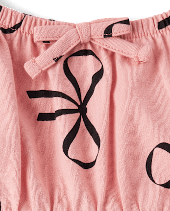 Girls Print Fit And Flare Dress