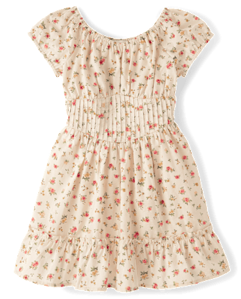 Girls Floral Corset Dress