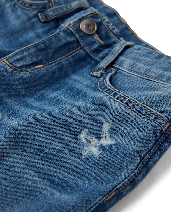 Kids Ripped Baggy Jeans