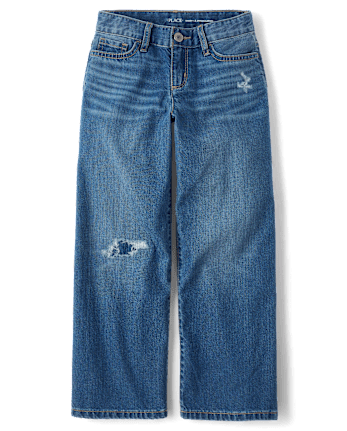 Kids Ripped Baggy Jeans