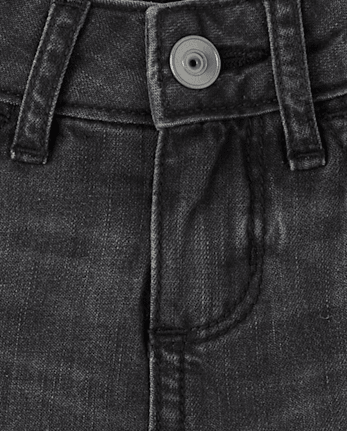 Girls Denim Ruffle Skort