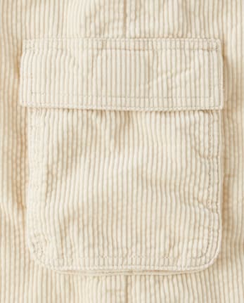 Kids Corduroy Baggy Cargo Pants