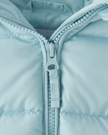 Toddler Girls Hooded Puffer Jacket