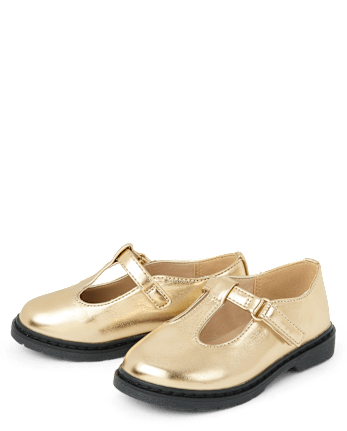 Toddler Girls T-Strap Mary Jane Shoes