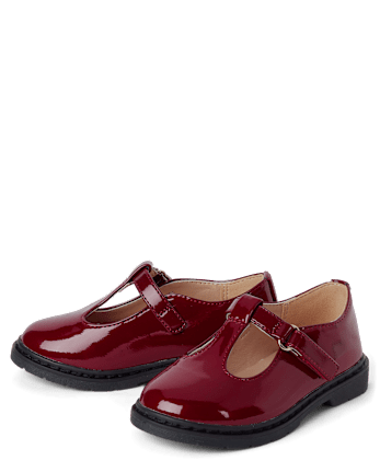 Toddler Girls T-Strap Mary Jane Shoes