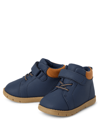 Baby And Toddler Boys First Steps Lace Up Boots