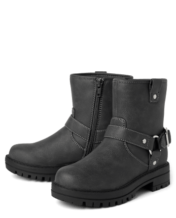 Girls Moto Boots