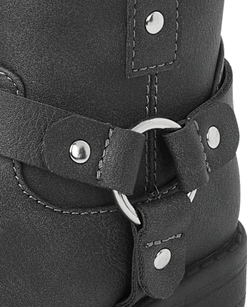 Toddler Girls Moto Boots