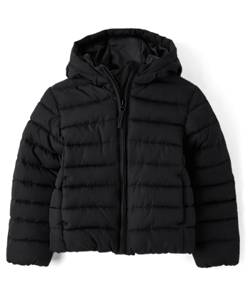 Girls Hooded Puffer Jacket