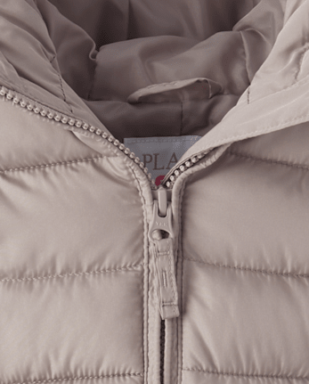 Girls Hooded Puffer Jacket