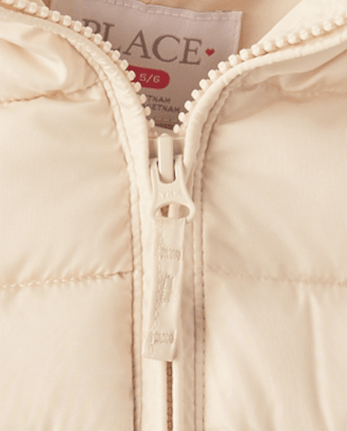 Girls Hooded Puffer Jacket